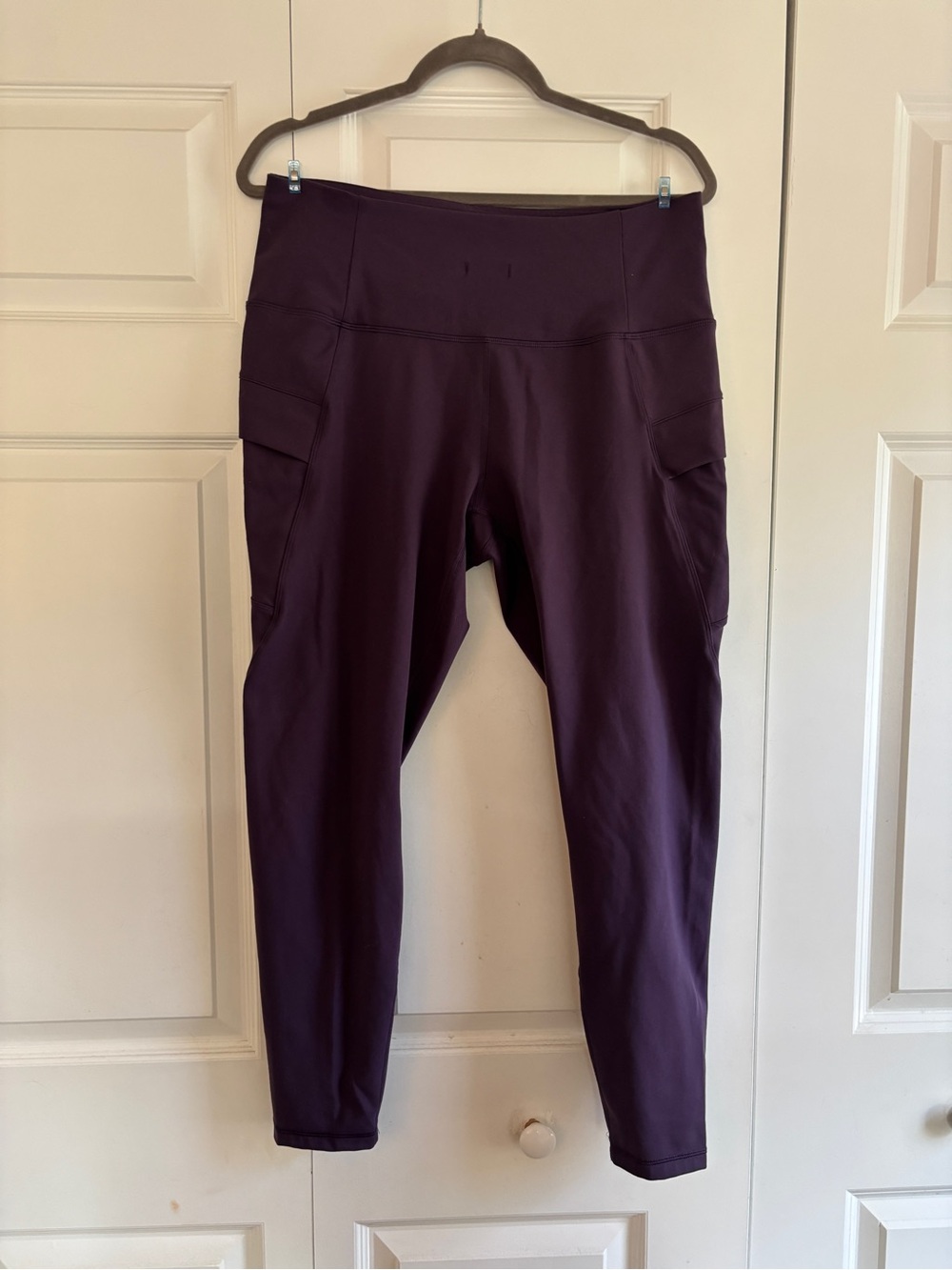 Spyder Women's Plum High-Waist Pocket Leggings